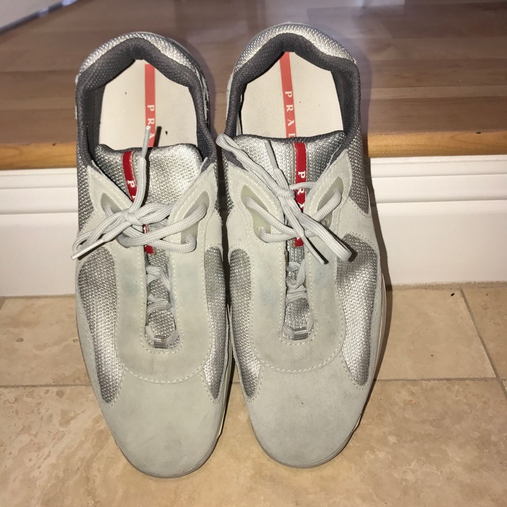 Men's Suede Prada Shoes
