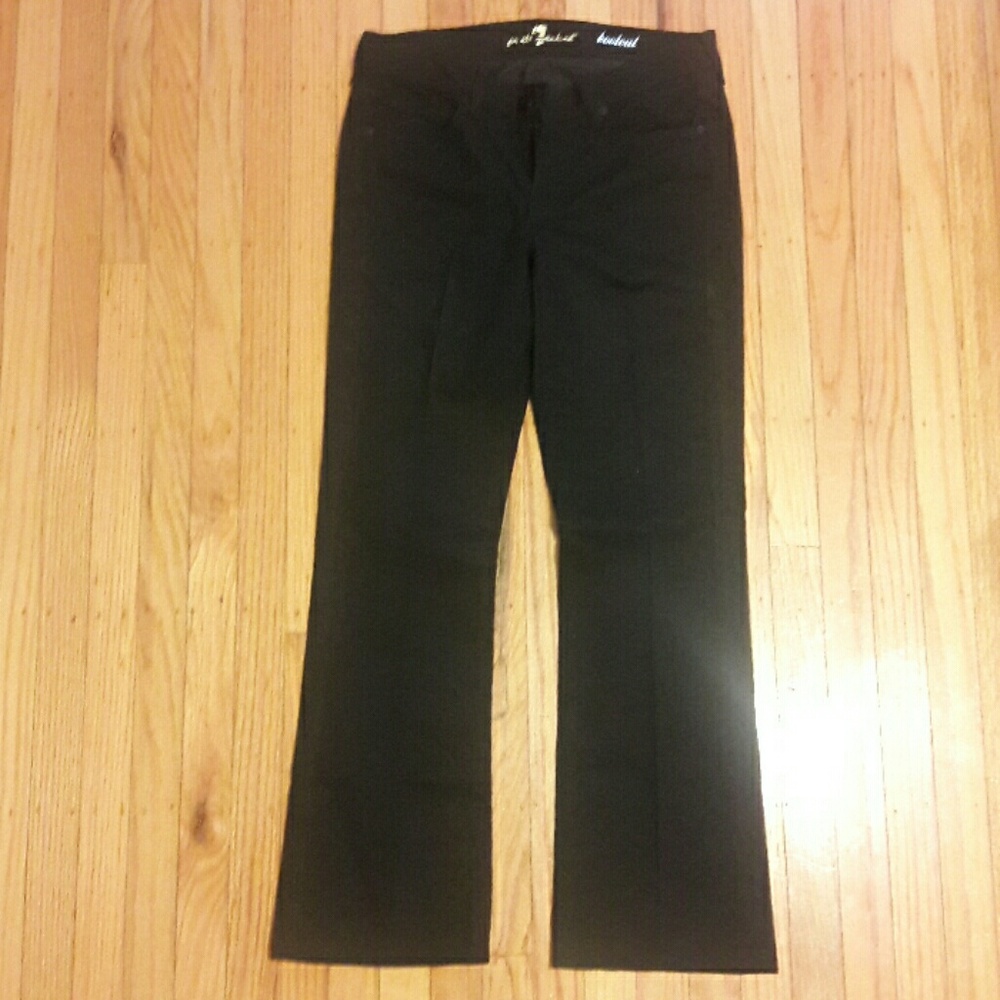 NWOT 7 For all Mankind black jeans
