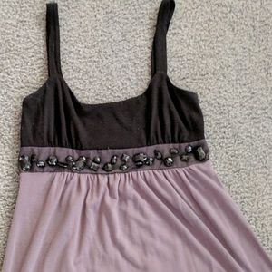 Forever 21 Sequin Tank Top, Size Large