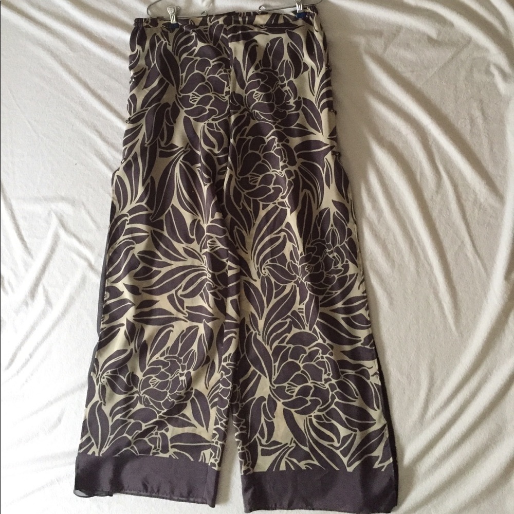 Gorgeous wide leg pants from Anthropologie