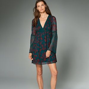 Abercrombien and fitch Bonhemian blue dress