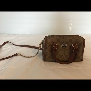COACH cross body purse