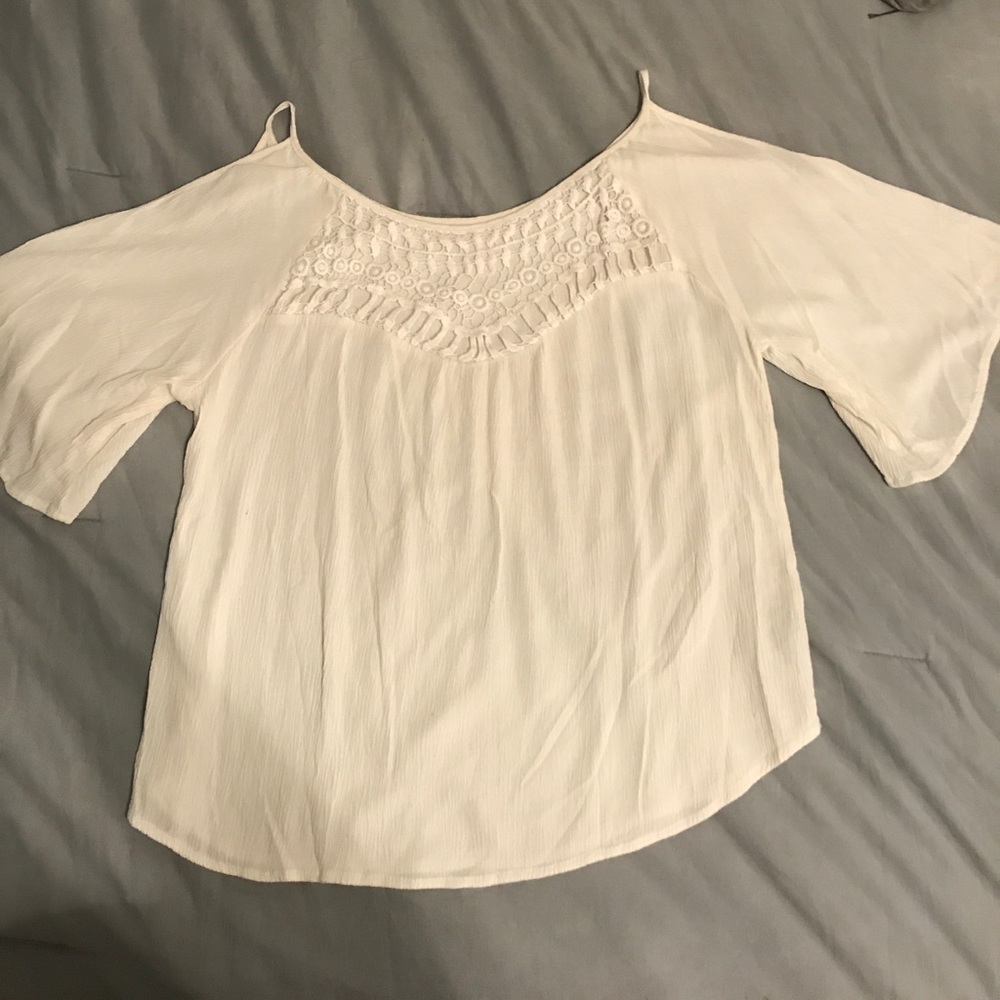 White xhilaration blouse bought at target