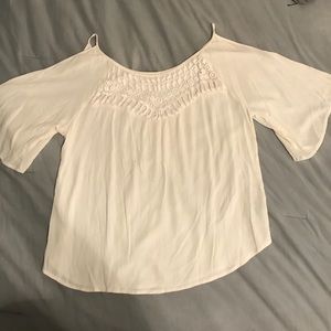 White xhilaration blouse bought at target