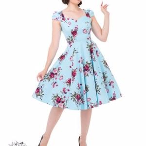 Hearts & Roses London 50s Royal Ballet Floral dres