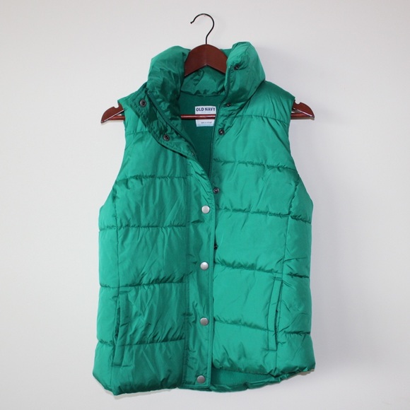 Old Navy Jackets & Blazers - Green Old Navy Puffer Vest