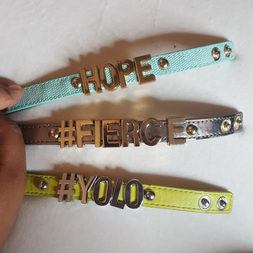 !!!Bundle!!! BCBGeneration Affirmation Bracelets
