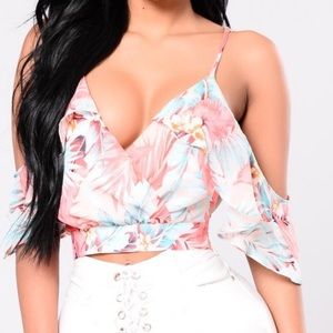 Better days floral top