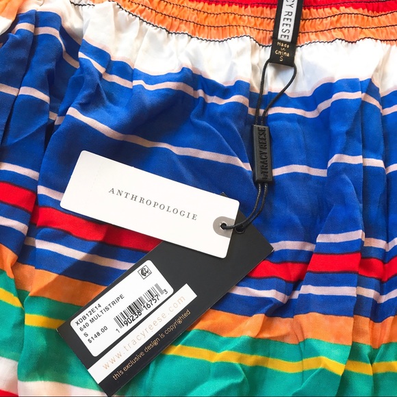 NWT Anthropologie Off the Shoulder Romper - Picture 2 of 3