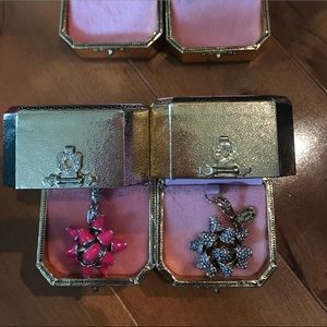 Juicy Couture pave bow pink bow charms💕✨📦