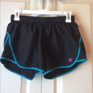 Black champion athletic shorts