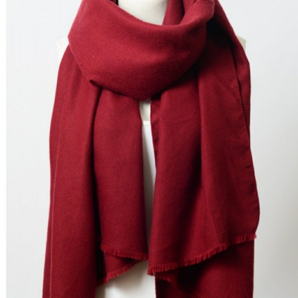 🎈SALE🎈Frayed Edge Blanket Scarf - Picture 5 of 8