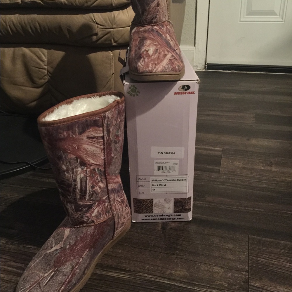 Mossy Oak ladies 13" Australian style boots
