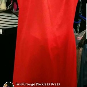 Beaded Backless Dress