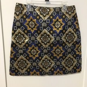 Blue/Black Geometric Mini - Loft