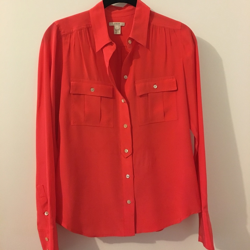 Silk J.Crew "Blythe" Blouse