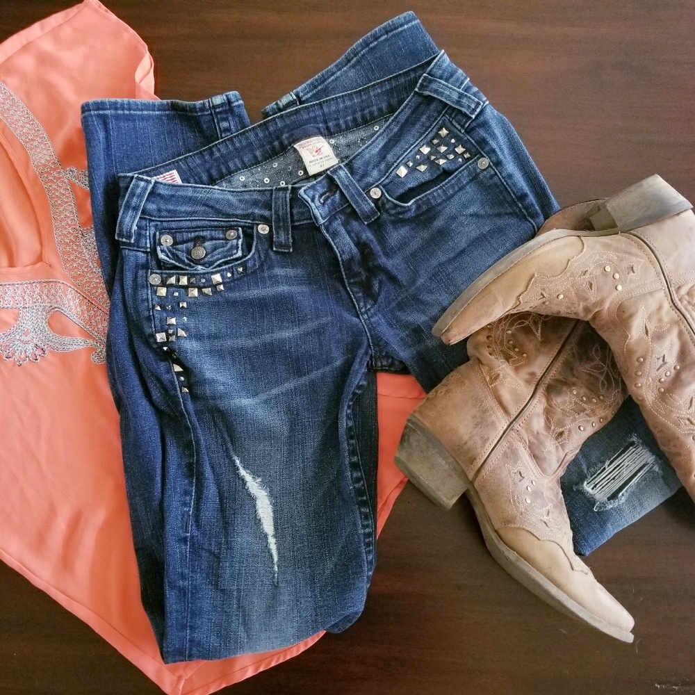 True Religion Section Billy Studded