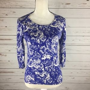 Banana republic floral top small