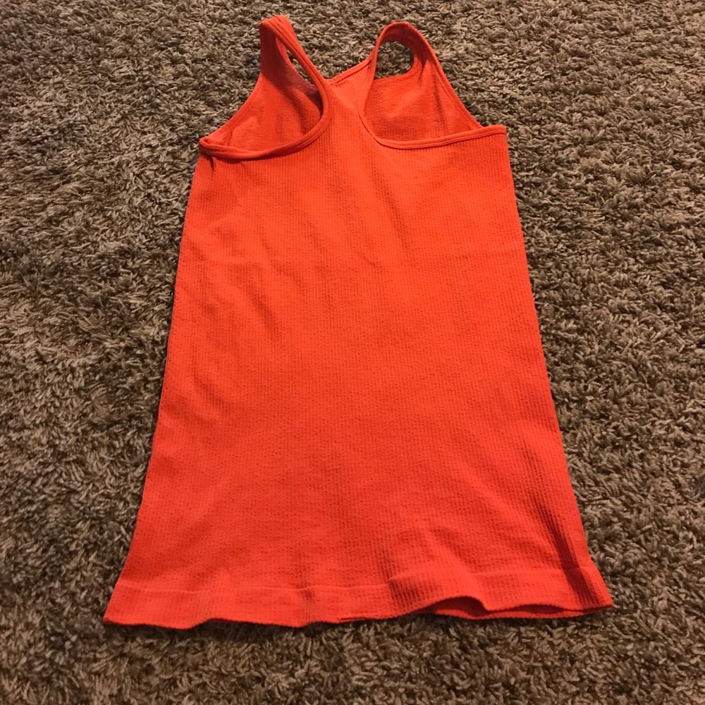 High next Athleta red/orange tank top
