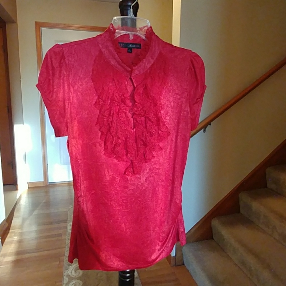 Dressy Red Shirt