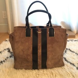 suede kate spade bag