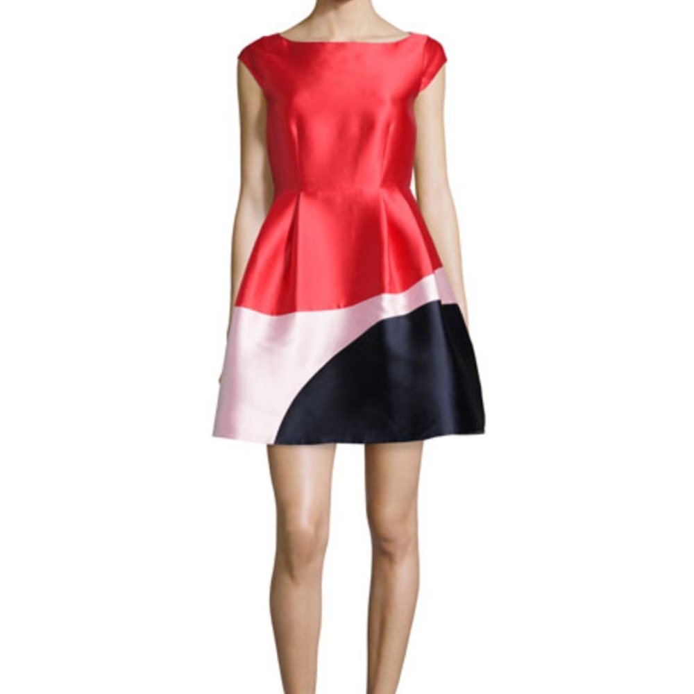 Kate Spade Colorblock Fit and Flare Dress