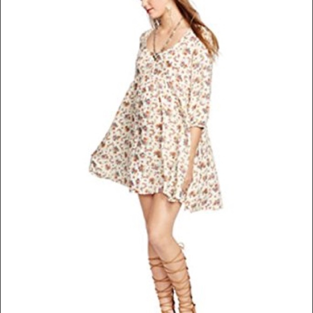 Ralph Lauren Babydoll Floral Dress with pockets