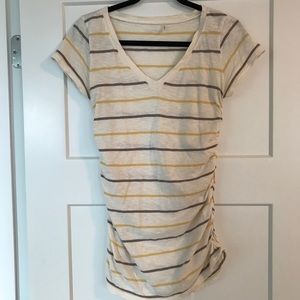Long Caslon striped tee, very flattering! Med.