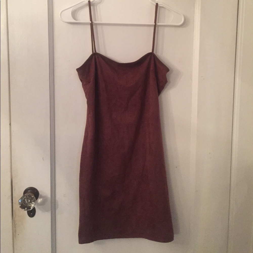 Windsor suede dress