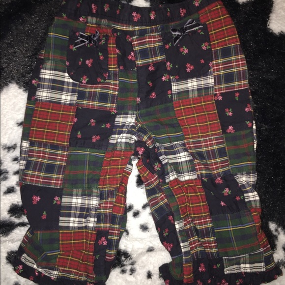 Baby Gap patchwork pants 6-12 months - Picture 1 of 3