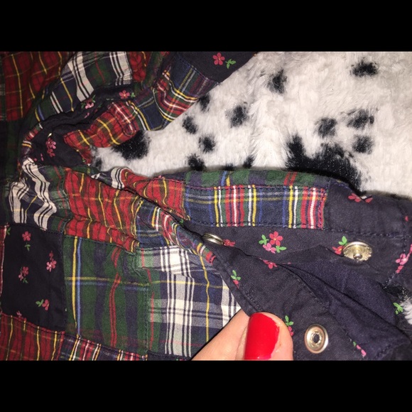 Baby Gap patchwork pants 6-12 months - Picture 3 of 3