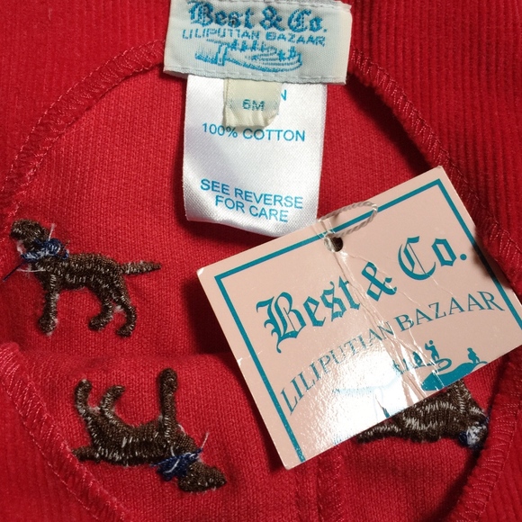 Best & Co Liliputian Bazaar Corduroy Overalls - Picture 8 of 8