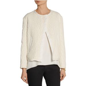 IRO doneka cloqué jacket ecru 36