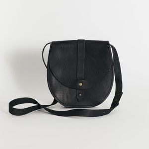 Tribe Alive Leather Roundie Saddle Bag. New.