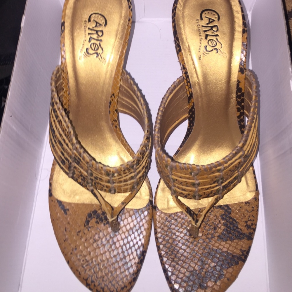 Carols Santana Huntress Goldfish tan sandals