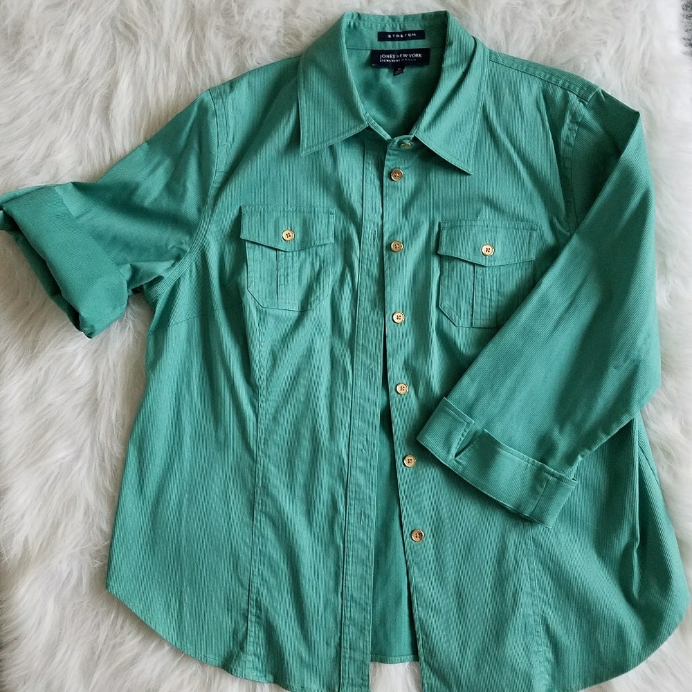 Jones New York button up shirt size 1X