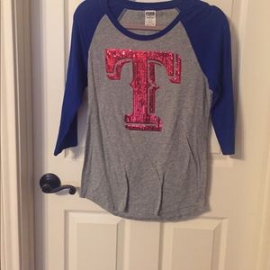 Victoria's Secret PINK Texas Rangers Shirt
