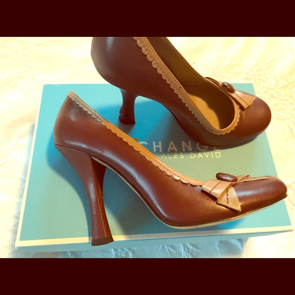 Sexy Charles David Heels with matching box