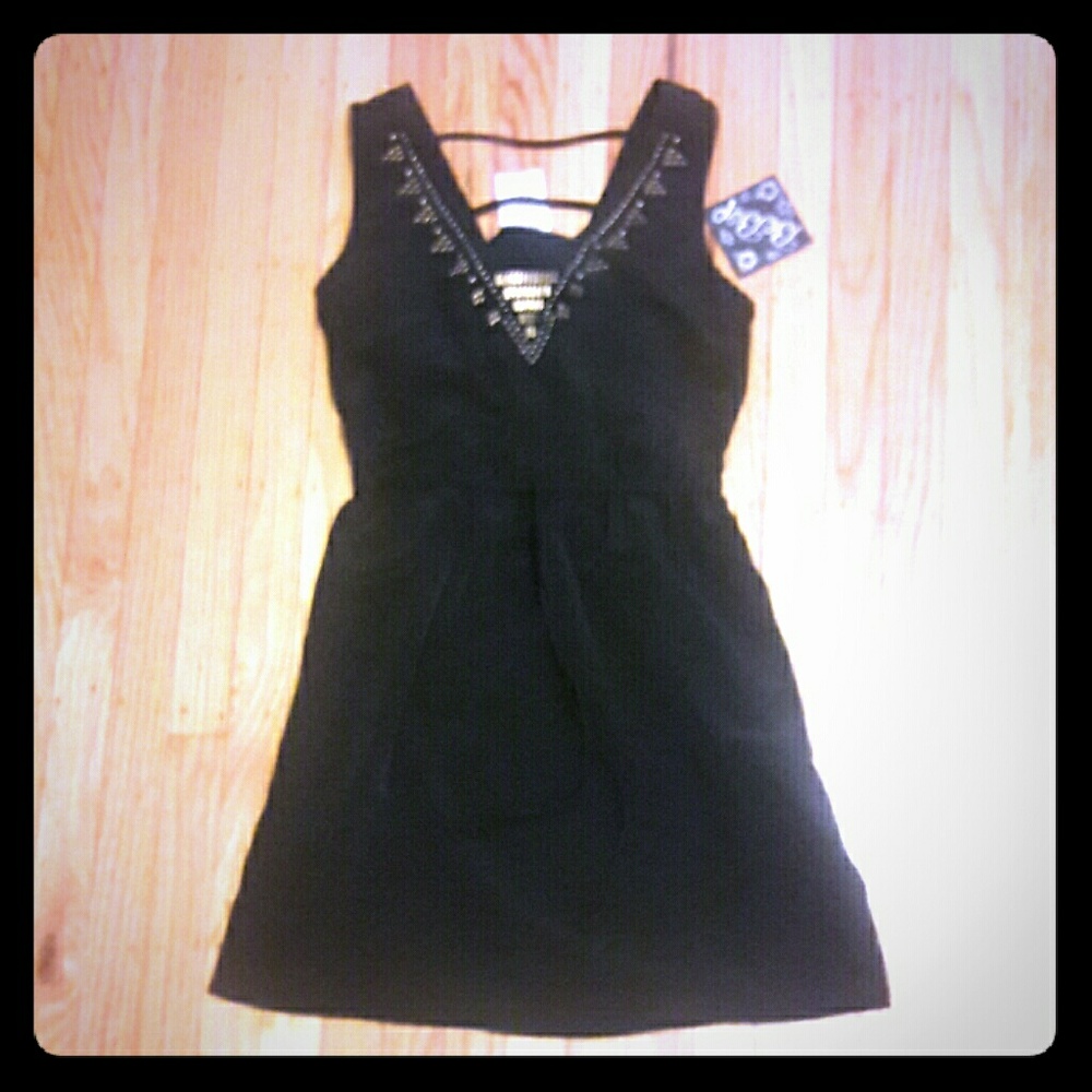 BRAND NEW!! Black mini dress