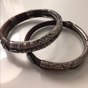 Two one of a kind bracelets