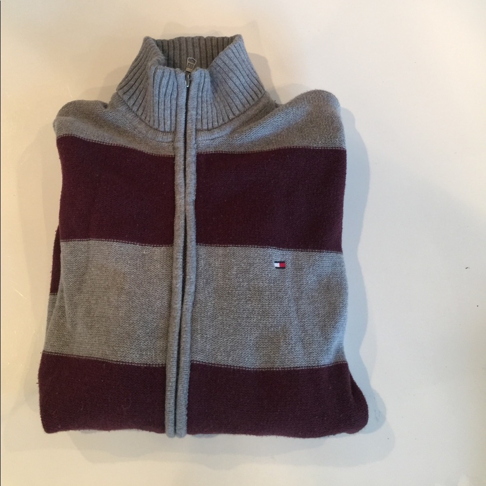 Small zipper Sweater! One twice.