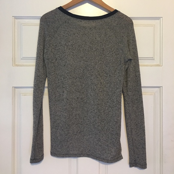 Print Contrast Sweater - Picture 3 of 4