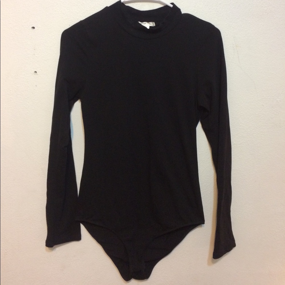 Mock neck bodysuit