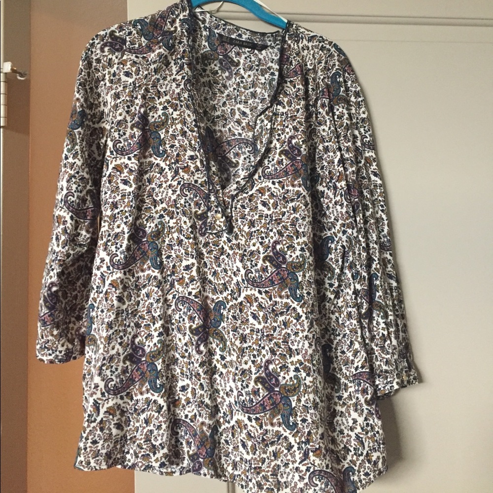 Zara blouse.