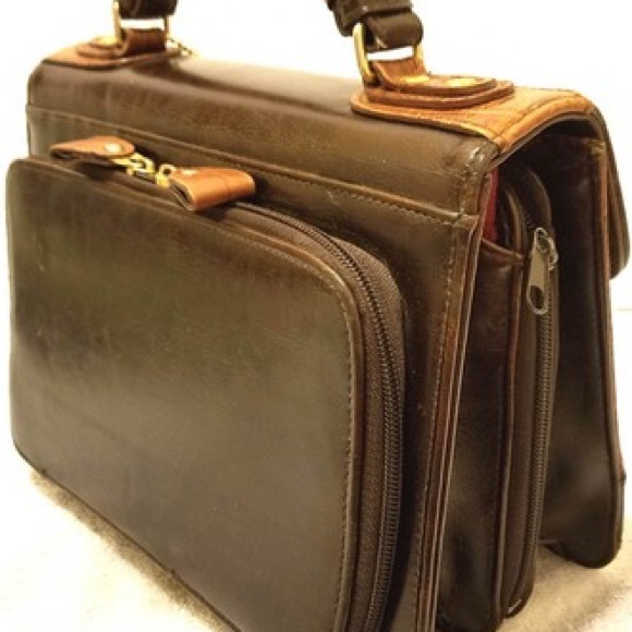 BELLEROSE SATCHEL / ORGANIZER / TRAVEL HANDBAG - Picture 4 of 5