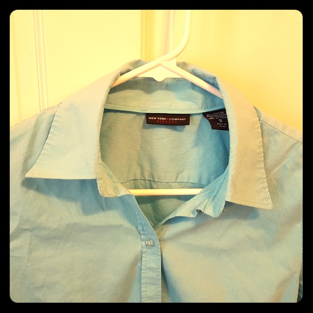 Babyblue lightweight professional halfsleeve shirt