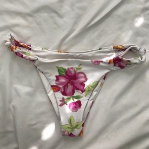 Floral Frankie's bikini bottoms