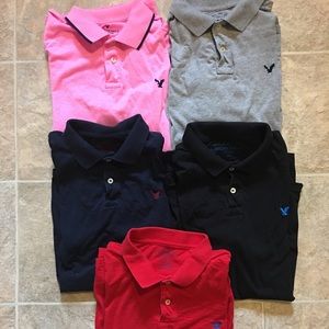 Lot of 5 American Eagle Polos XXL Lot of 5 American Eagle Polos XXL