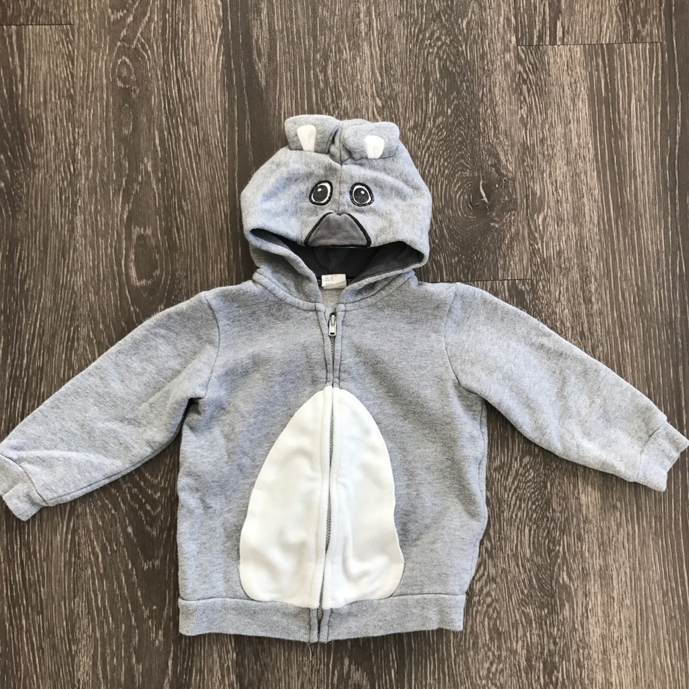 🐨ADORABLE BOYS 12-18 KOALA H & M HOODIE🐨