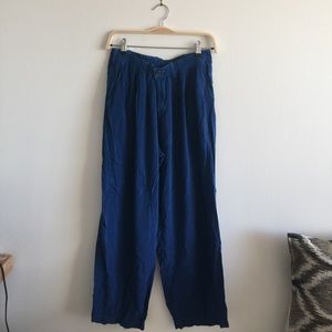 Blue Blue Japan - wide leg indigo pants - size 2